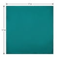 thumbnail image 6 of 12-Pack Cloth Napkins, Cotton Washable and Reusable - Ideal for Restaurant, Weddings, Events, Parties, Dining Table Peacock Green 17x17inch, 6 of 6
