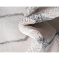 thumbnail image 3 of Marilyn Monroe Glam Collection Area Rug - Trellis (7' 1" x 10' Rectangle White Silver/Silver), 3 of 9