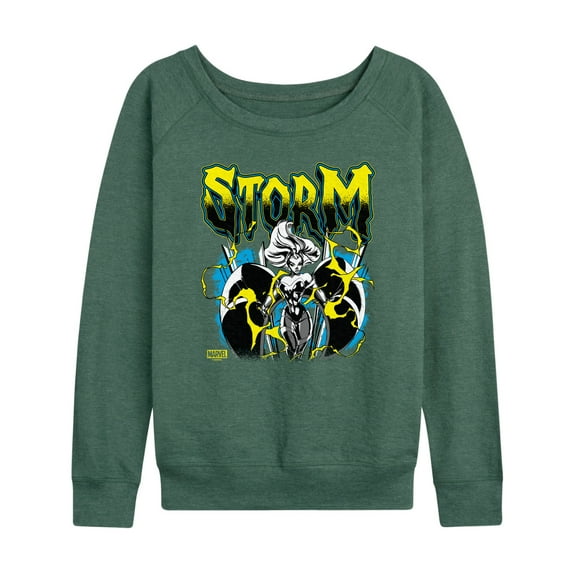 Marvel X-Men - Storm Metal - Women's French Terry Pullover Sweatshirt