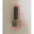 thumbnail image 3 of 5 uds aleación de titanio TC4 hexagonal tornillos de llave Allen Zulema Aleación de titanio tornillo, 3 of 6