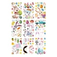 thumbnail image 2 of GUOOL 9 Sheets Happy Easter Window Stickers Double Sided Removable ,Easter Window Decals Decorations Easy to Use for Kids Party Home B, 2 of 9