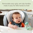 thumbnail image 4 of Pajita NUK Learner para niños pequeños, 150 ml, paquete de 2, 8 m o más, verde, 4 of 6