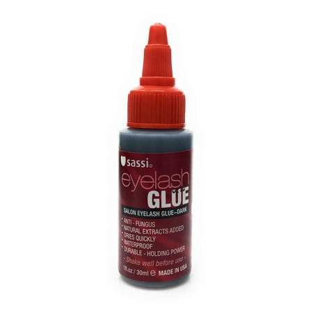 Sassi Eyelash Glue 1oz (Dark) (Best Glue For Individual Eyelash Extensions)