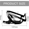 thumbnail image 1 of Jaula para botella de bicicleta negra, jaula para botella de bicicleta de montaña, soporte para botella de agua para bicicleta, adaptador para soporte de bicicleta, adecuado para bicicletas de montaña, bicicletas (1 unidad) ZefeiWu 8390615094221, 1 of 1