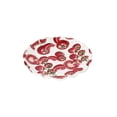 thumbnail image 2 of Juego 4 Platos Galerias El Triunfo Ceramica Blanca Diseño Tomate Rojo 21.5cm, 2 of 5