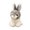Gray, variant on Cute Bunny Stuffed Animal Toy - Soft & Fluffy Plush for Kids, Baby Sleep Aid, Eco-Friendly & Hypoallergenic, Hand Washable, 20cm/28cm, Perfect Gift & Nursery Decor