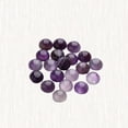 thumbnail image 2 of Shisuyan 20 Pcs 0,8 cm Autocollant Violet Rond Patch en Verre Fournitures pour Fabrication de Bijoux et d'Artisanat (Violet), 2 of 8