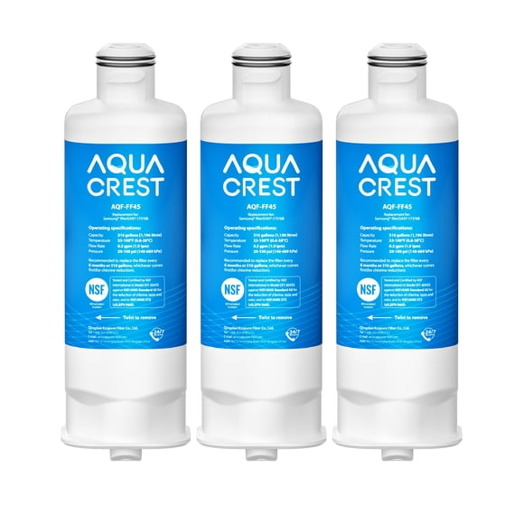 AQUA CREST HAF-Qin/EXP Replacement for Samsung&Acirc;&reg; DA97-17376B, DA97-08006C, HAF-Qin, RS27T5200SR, RF28T5001SR, RF24R7201SR, RF28R6201SR, Refrigerato