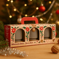 thumbnail image 4 of Set Navideño De 3 Macetas Decorativas Con Base Altomonte Color Moka, 4 of 5