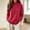 A2_Watermelon Red, variant on Mock Turtleneck Sweaters Women Casual Dressy Basic Pullover Sweater Oversized Cotton Sweater Plain Base Layer Undershirt Fall Cozy Lightweight Thin Soft Long Sleeve Underscrub Light Blue L