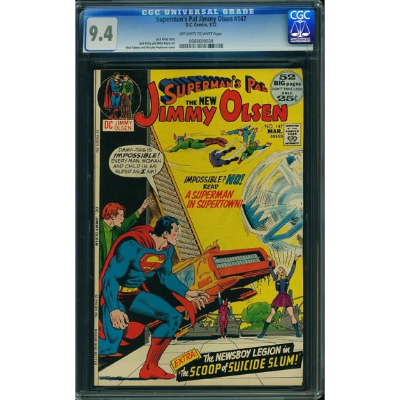 Superman's Pal Jimmy Olsen #147 - CGC 9.4 Comic Book