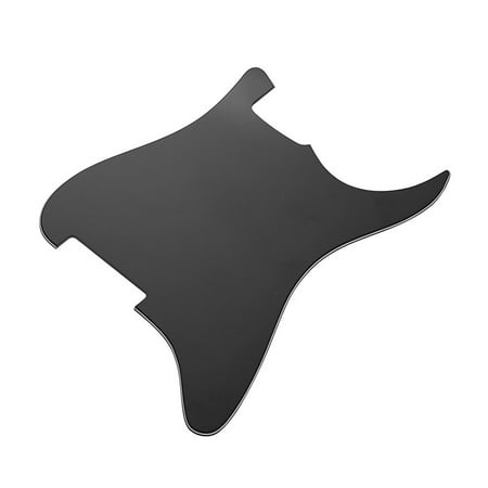 - 3 Ply Guitar Pickguard for American ST Electric Guitars DIY Custom Guard Plate Black