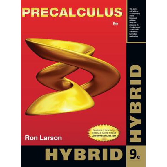 Pre-Owned Precalculus, Hybrid Edition (with WebAssign Printed Access Card and Start Smart Guide for Students) (Paperback) 113395054X 9781133950547