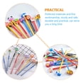 thumbnail image 3 of Shisuyan Cartoon Pencils with Erasers for School Assorted Color Wood Practical and Durable 30 Pieces, 3 of 8
