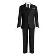 thumbnail image 3 of Boys' Suits Slim Fit 5 Pieces, Formal Suit Set for Wedding Teen Toddler Boy Dress Black，Sizes 2-16, 3 of 6