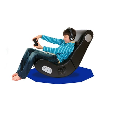 UPC: 0874951002969 | 9Mat® Polycarbonate 9-Sided Blue Gaming Chair Mat for Carpets up to 1/2  – 38  x 39