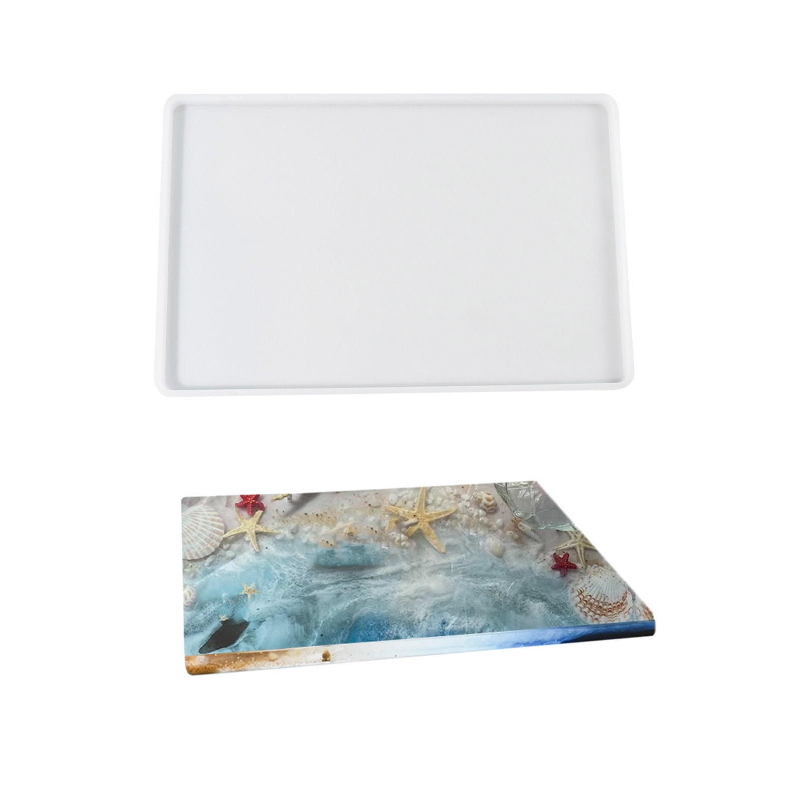 DIY Silicone Mold Resin Painting Molds Clay Crafting Molds Ornament Mold Suitable for Artists Students Craft Enthusiasts