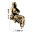 thumbnail image 3 of Solid Pure Brass Model Paperweight Home Figurine For Coffee Table And Desktop Teacher Ornament Ornament Exchange Ornament Packs Snowflake Ornament Initial Ornament Snowflake Ornament Christmas, 3 of 4