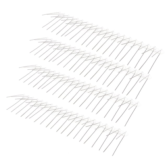 Pinchos para pájaros repelente de pájaros 6 piezas repelente de ardillas tira de pinchos para pájaros suministros de jardín repelente de palomas para aleros de vallas Octpeak Otros