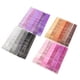 thumbnail image 2 of BRIGHTFUFU 96 Uds. Pinzas para el cabello con purpurina en polvo, barniz para hornear, pasadores de estilo metálico para el cabello (dorado, rosa, morado y negro cada hoja), 2 of 8