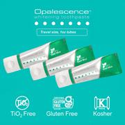 Opalescence Teeth Whitening Toothpaste Travel Size (2 Pack) Fluoride Mint Original Formula, 1.0 oz