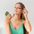 thumbnail image 6 of Goofa Fresh Avocado Pattern Pocket Mirror, Portable Makeup Mirror,Travel Makeup Mirror,Dual-Sided Compact Mirror,Gift Makeup Mirror-Heart Shape, 6 of 9
