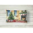 thumbnail image 2 of Labrador Retriever Cozy Christmas Throw Pillow DAC2697, 2 of 4