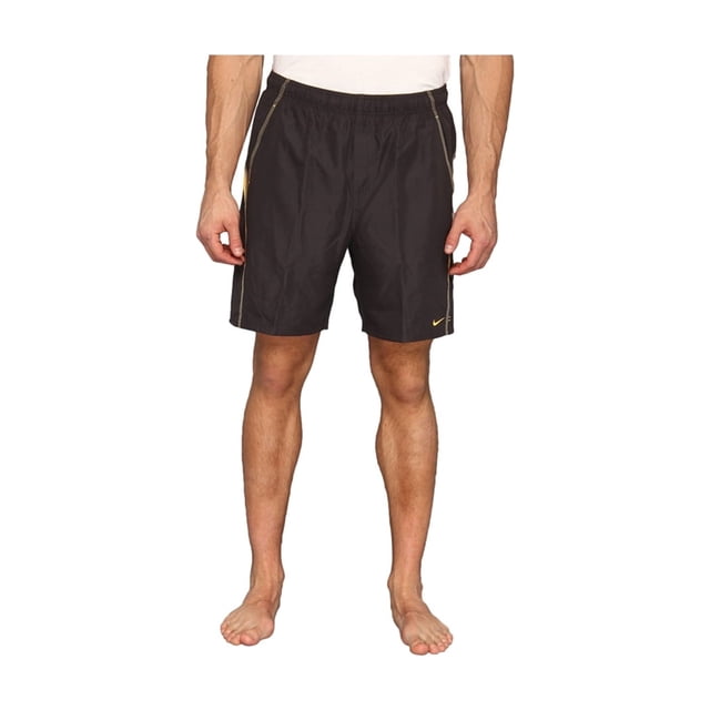 Shorts de baño Nike para hombre que absorben la humedad, gris, 3XLT