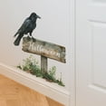 thumbnail image 7 of Halloween Crow Signpost Wall Sticker Wall Decal, Large & Vivid Design for Walls, Doors, Windows Living Room Bedroom Study Decoration, 7 of 7