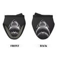 thumbnail image 2 of Pofeuu Black And White Shark Print Thickened Mini Silicone Oven Mitts Heat Resistant, Rubber Oven Mitt Gloves, Finger Pinch Grips, Pot Holder, Silicone Potholder, 2 of 7