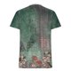 thumbnail image 4 of ICHUANYI Clearance Women's Summer Fashion Flower Print Short Sleeve Top T-shirt(Green, S) ICHUANYI WER2023080903441, 4 of 5