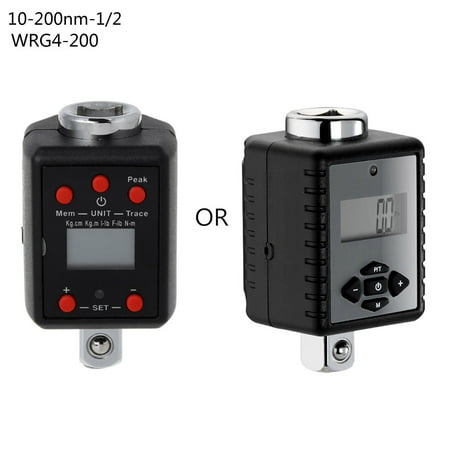 

Digital High Torque Wrench 1.5-1000nm Adapter 1/4 3/8 1/2 3/4 Drive Microtorque