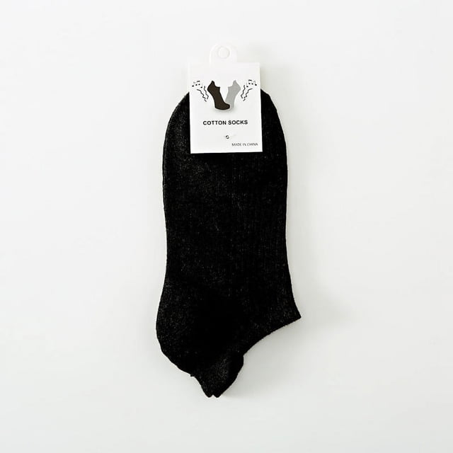 Calcetines de mujer de dos pines con imitación de orejas atadas, de algodón de color liso, con protección vertical para los pies, calcetines cortos para mujer, calcetines náuticos, calcetines