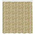 thumbnail image 3 of Ambesonne Ladybug Shower Curtain, Vibrant Foliage Nature, 69"Wx75"L, Pale Green Red, 3 of 3