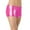 Hot Pink, variant on Kids Girl Elastic Waist Shiny Metallic Dance Shorts Bottoms for Sports Yoga Gymnastic Workout