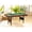 Brown-Green, variant on ZIVACATE Pool Tables, No Assembly, Choose Your Color - Portable Billiards Tables Includes Full Set of Balls, 2 Cue Sticks, Brown&Green