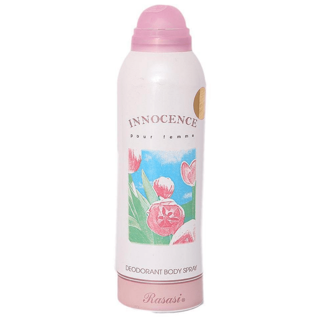 Rasasi Innocence for Women Deodorant Body Spray with Flowery Fragrance