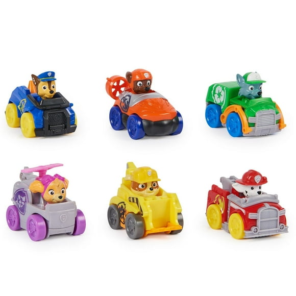 PAW Patrol: Pup Squad Racers, 6-Piece Vehicle Gift Set, Kids Toys for Boys & Girls Ages 3 and Up