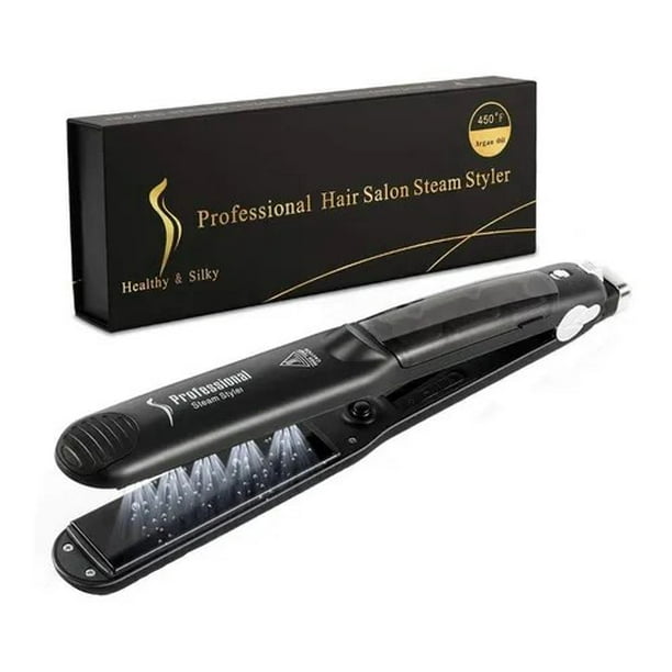Plancha de cabello Professional Steam Styler Vapor spray