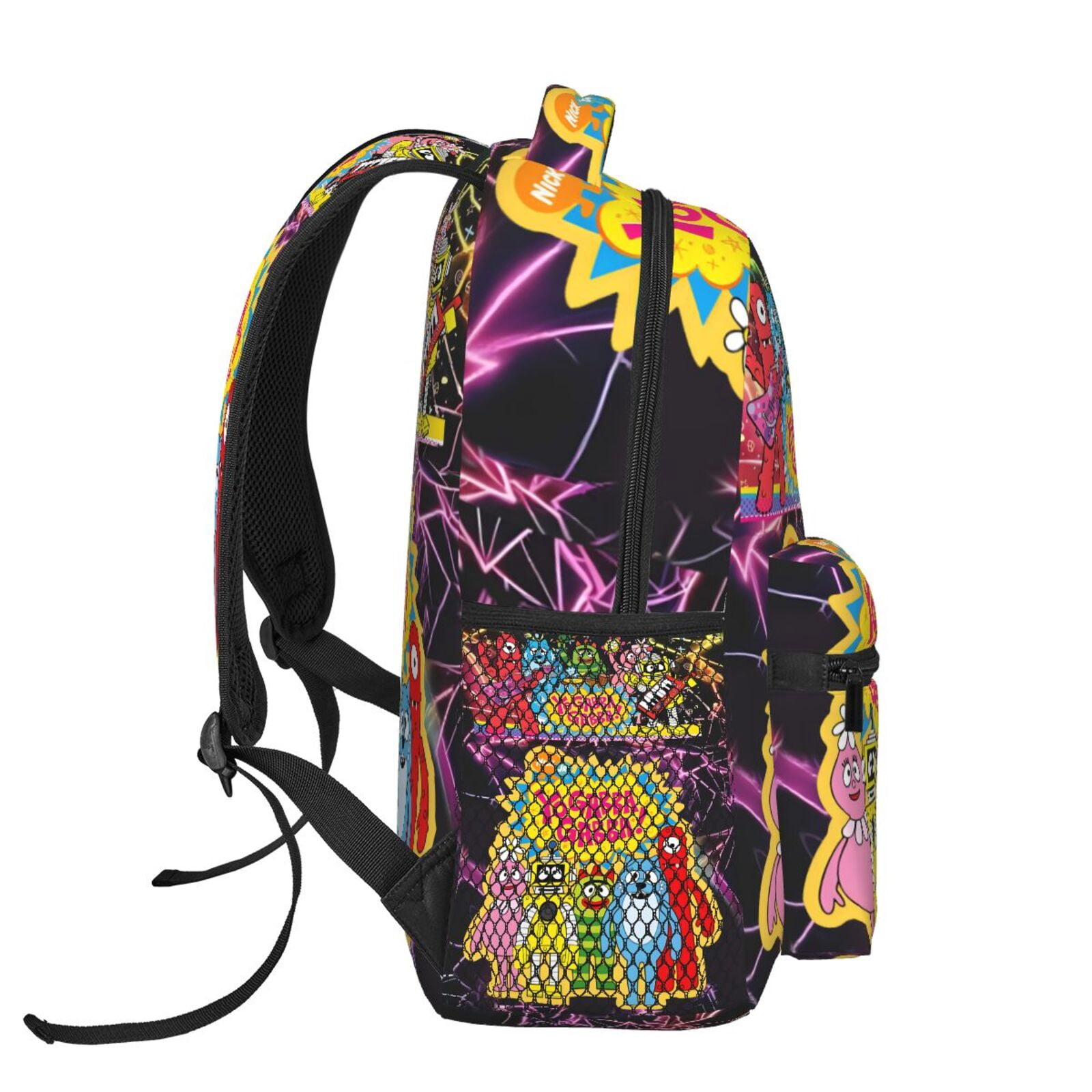 Yo Gabba Gabbaland Backpack Lightweight Bookbag Casual Daypack For Women Men Travel Laptop Bag Multifunctional Bag