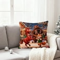 thumbnail image 6 of chaungfeng Christmas Decorations, Print Christmas Pillow Covers 18" x 18", with 8 Cute Patterns, Throw Pillow Covers for Home Christmas Decor, Soft Linen Material, 6 of 6