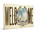 thumbnail image 2 of "Ship Welcome" Painting Print on Wrapped Canvas, 2 of 7
