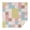 Pioneer Flower Floral, variant on Pioneer Flower Floral Print Pattern Square Tablecloth, Waterproof Wipeable Spillproof Washable Table Cover for Home Kitchen Party Decor, 42"x42"