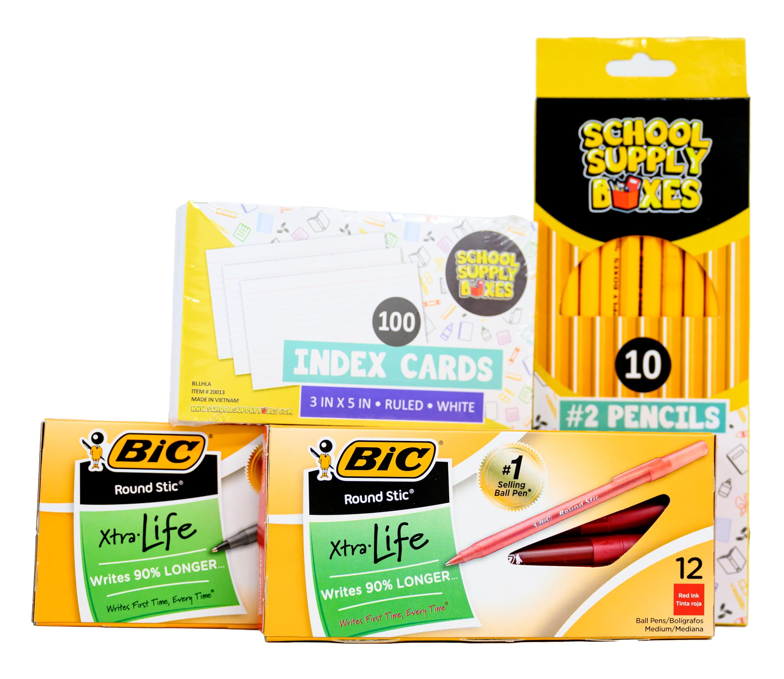 High School Writing Bundle | 1 Box - 51 Pieces per Box | School Supply Boxes - Back to School Essentials