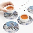 thumbnail image 5 of Kdxio Horses Running Through The Water Funny Coasters,4 Pcs Leather Coasters,Housewarming Gifts,Protect Furniture from Water Marks Scratch and Damage, 5 of 6