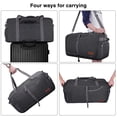 thumbnail image 3 of Bolsa de viaje Canway de 65 litros con compartimento para zapatos, impermeable, 3 of 6