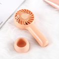 thumbnail image 4 of Summer Portable Mini Fan 3 Speed Adjustable Fans USB Rechargeable Desk Handheld Air Conditioner Cooler Outside Travel, 4 of 4