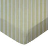 SheetWorld Fitted 100% Cotton Percale Play Yard Sheet Fits BabyBjorn Travel Crib Light 24 x 42, Yellow Dual Stripe