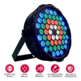 thumbnail image 4 of Lampara Par LED 54 Piezas RGBW Profesional con DMX y Audioritmico, 4 of 5