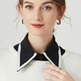 thumbnail image 5 of Fashion Detachable Vintage Classic Lapel Clothes Accessories Shirt Fake Collar Blouse False Collar 7, 5 of 8